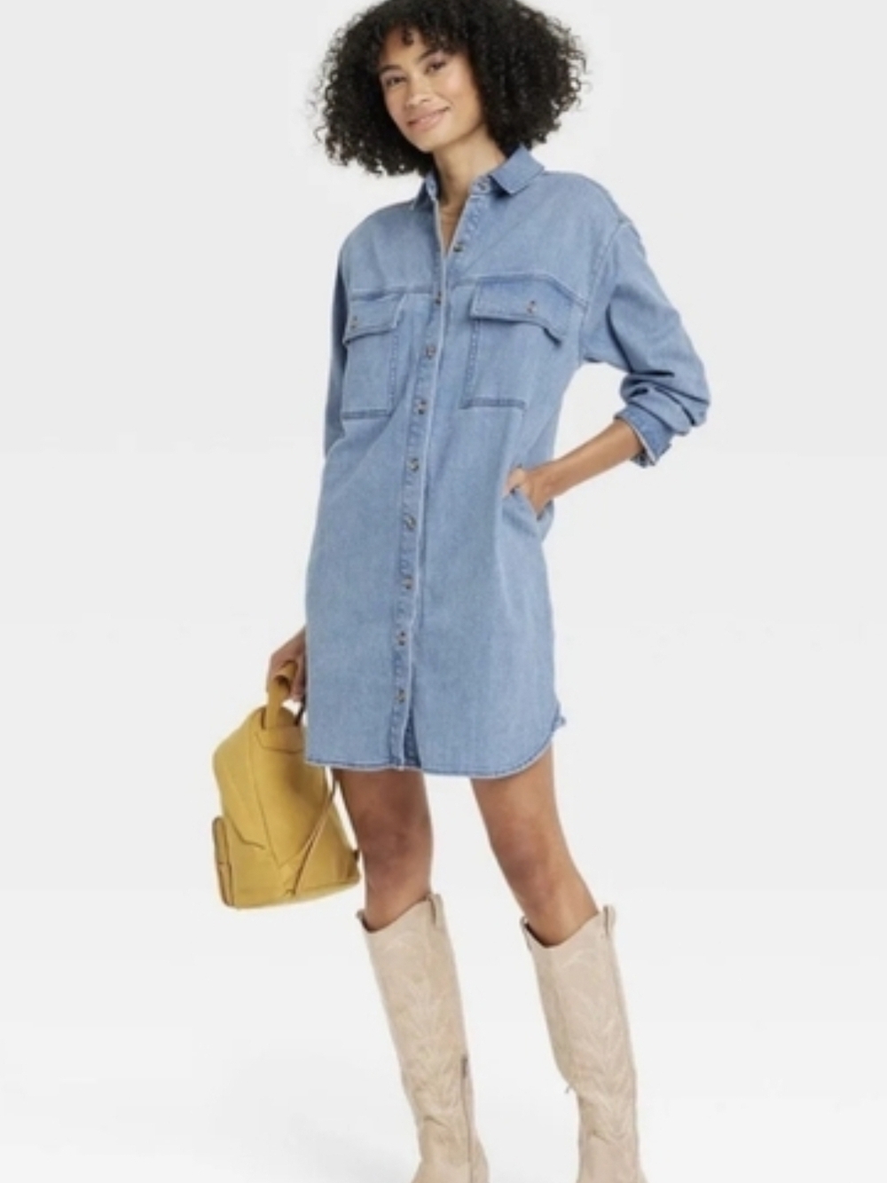 Universal Thread Denim Shirt Dress